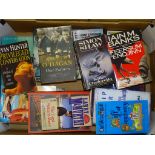 SIGNED BOOKS: FICTION PAPERBACKS - ALL SIGNED, some DEDICATED (AS LOTTED) to include: THE LAST