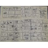 JAMES BOND: LICENCE TO KILL (1989) A SET OF STORYBOARDS FOR LICENCE TO KILL (LICENCE REVOKED) (1989)