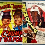 CHUMP AT OXFORD (1960's Release) - Indian One Sheet Movie Poster (30" x 40" (76 x 101.5 cm)-