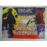 THE VIRGIN OF NUREMBURG (1964) British UK Quad Film Poster - 30" x 40" (76 x 101.5 cm) - Folded (