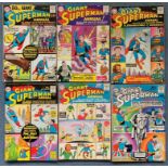 SUPERMAN GIANT SIZE ANNUAL - (6 in Lot) - (1965 - 1983 - DC) GD - VGD (on average) - To include