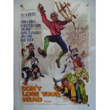 CARRY ON DON'T LOSE YOUR HEAD (1966) - UK / International One Sheet Movie Poster (27" x 41" - 68.5 x