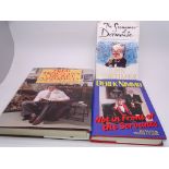 SIGNED BOOKS: ANECDOTES: A GROUP OF THREE BOOKS TO INCLUDE: NOT IN FRONT OF THE SERVANTS - DEREK