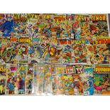 A LARGE QUANTITY OF MIXED COMICS: AVENGERS, IRON MAN, THOR etc as lotted (30)