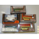 A GROUP OF CORGI OOC BUSES TOGETHER WITH ONE EFE as lotted - VG/E in G boxes (5)