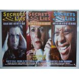 SECRETS & LIES (1996) - British UK Quad for this AWARD WINNING MIKE LEIGH FILM - 30" x 40" (76x