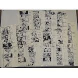 LABYRINTH (1986) A SET OF STORYBOARDS FOR LABYRINTH (1986) - THE GOBLIN KING SEQUENCE - featuring