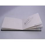 Autograph: An autograph album - numbered 238 containing circa 45 signatures collected in person by