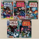 STAR WARS #3, 4, 5, 6 & 7 (5 in Lot) (1977/78 - MARVEL) NM (Cents Copy) - Howard Chaykin art -