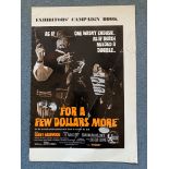 FOR A FEW DOLLARS MORE (1967 - First British Release) - British Exhibitors Campaign Book - CLINT