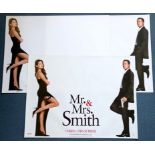MR. & MRS. SMITH (2005) Lot x 3 - UK Quads for MRS. (Angelina Jolie), MR. (Brad Pitt) & Final Design
