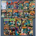 BATMAN: DETECTIVE COMICS LOT - (22 in Lot) - (1967 - 1998 - DC) GD - VFN (on average) - To include