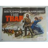 THE TRAP (1966) - UK Quad Film Poster - OLIVER REE