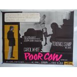 POOR COW (1967) - British UK Quad film poster - 'X' certificate First Release - (30" x 40" - 76 x