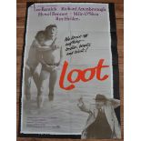 LOOT (1970) - UK One Sheet Film Poster (27" x 41" - 68.5 x 104 cm) - Folded (as issued) - Very