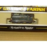 A GRAHAM FARISH N GAUGE 8750 PANNIER TANK 6752 GWR GREEN ITEM NO. 371926 - VG/E in G box