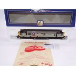 OO GAUGE - A Lima Class 37 diesel locomotive, 37410 Aluminium 100, in Transrail triple grey