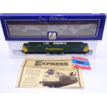 OO GAUGE - A Lima Class 57 diesel locomotive, 57001 Freightliner Pioneer, in Freightliner livery