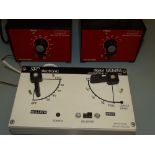 HO/OO GAUGE - A pair of Gaugemaster model SF controllers together with an SEC GEMINI. VG N.B. To