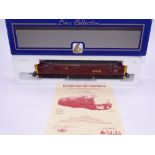 OO GAUGE - A Lima Class 37 diesel locomotive, 37428 Royal Scotsman, in EWS burgundy livery, #399