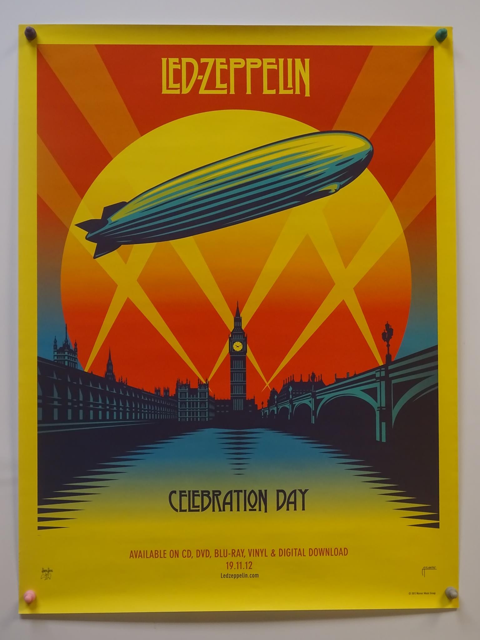 LED ZEPPELIN: CELEBRATION DAY (2012) - Atlantic Re