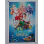 THE LITTLE MERMAID (1989) - WITHDRAWN POSTER - INDIVIDUALLY NUMBERED - UK One Sheet Film Poster (27”