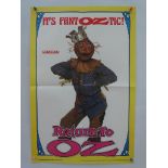 RETURN TO OZ (1985) - SCARECROW/ TIN MAN/ JACK PUMPKINHEAD - 3 x UK Double Crown Film Posters (20” x