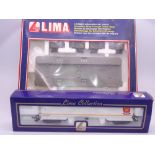 OO GAUGE - A Lima 100T bogie tank wagon with a Lima Coach Wash kit - VG-E in F-VG boxes