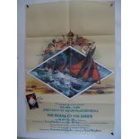 RIDDLE OF THE SANDS (1979) - British One Sheet Movie Poster - BRIAN BYSOUTH artwork - 27" x 40" (
