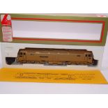 OO GAUGE - A Lima Class 47 diesel locomotive, 47910 Howes of Oxford, resprayed in gold livery,