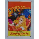 SLEEPING BEAUTY (1970's Release) - British Double Crown - Classic WALT DISNEY animated adventure -