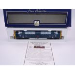 OO GAUGE - A Lima Class 55 Deltic diesel locomotive, 55015 Tulyar, in BR "York Railtour" livery, #