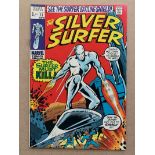 SILVER SURFER #17 (1970 - MARVEL - Pence Copy - VFN+) - Nick Fury and Mephisto appearances.