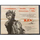 KES (1969) - British UK Quad Film Poster - "Two-Fi