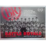 BATTLE ROYALE (2001) - First Release - UK Quad Fil