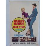 BUS STOP (1956) - MARILYN MONROE - US One Sheet -