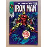 IRON MAN #1 (1968 - MARVEL) VG/FN (Cents Copy / Pence Stamp) - The origin of Iron Man retold in a