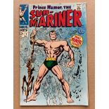 SUB-MARINER #1 (1968 - MARVEL) VG/FN (Cents Copy / Pence Stamp) - Origin of the Sub-Mariner