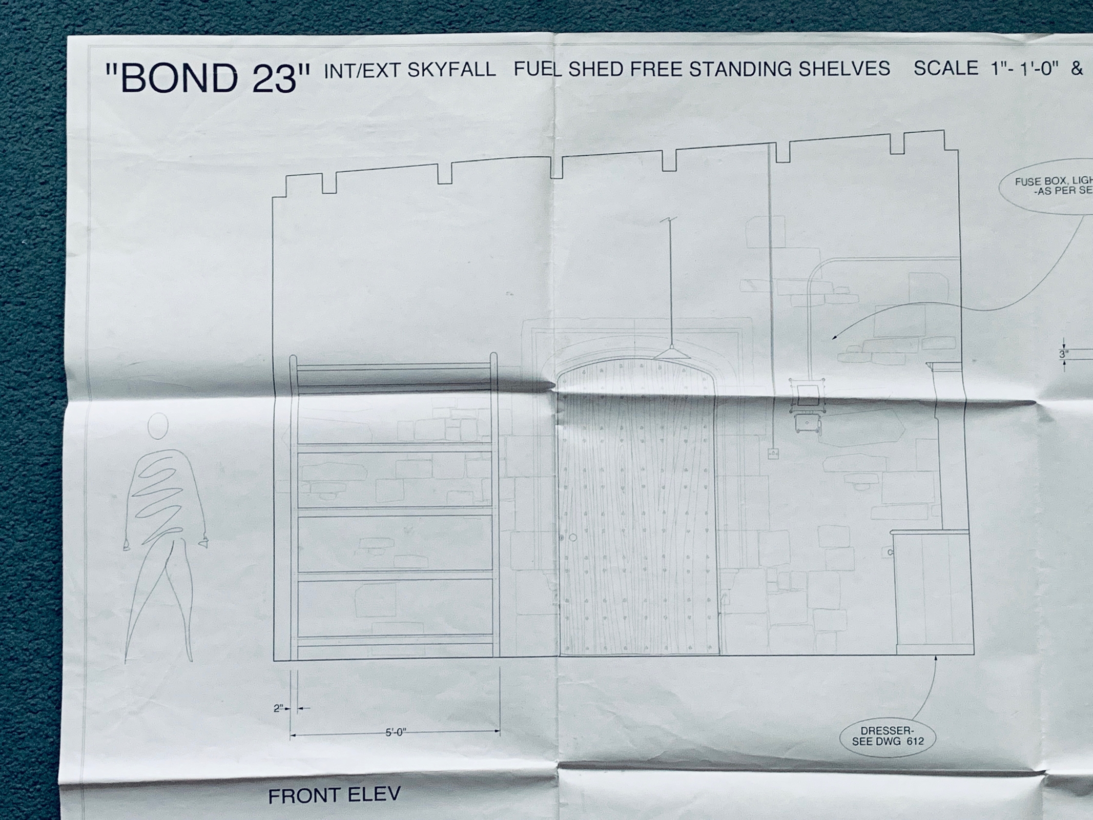 SKYFALL (2012) 'BOND 23' - Original studio product - Image 4 of 5