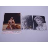 AUTOGRAPHS: A group of three signed photographs, S