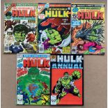 HULK: KING SIZE ANNUAL # 5, 7, 8, 11, 12 - (5 in L