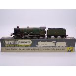 OO GAUGE - A Wrenn W2221 Castle class steam locomo