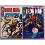 IRON MAN #1 & IRON MAN and SUB-MARINER #1 (2 in Lot) - (1968 - MARVEL) - VG (Cents Copy/Pence Stamp)
