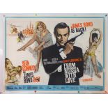 FROM RUSSIA WITH LOVE (1963) - British UK quad fil
