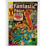 FANTASTIC FOUR #100 - (1970 - MARVEL - Pence Copy - G/VG) - Anniversary issue. The Mad-Thinker and