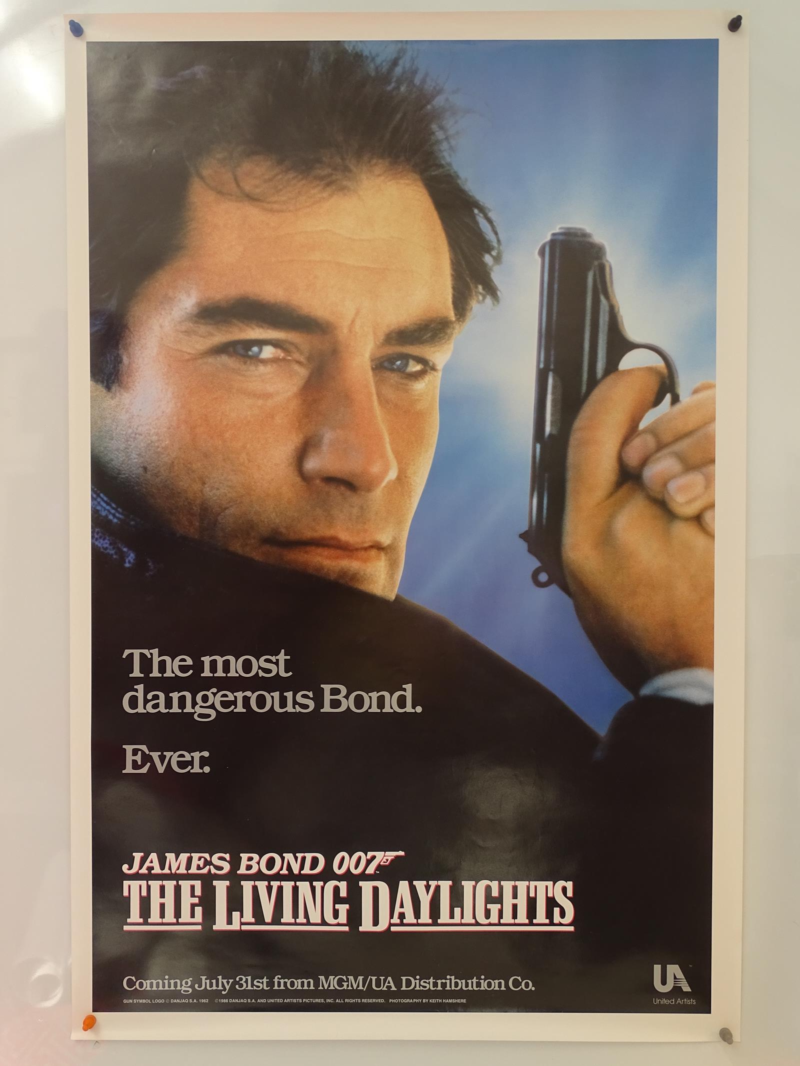 JAMES BOND LOT to include THE LIVING DAYLIGHTS (19