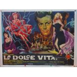 LA DOLCE VITA (1960) 'The Sweet Life' - British UK