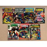 DOCTOR STRANGE & MARVEL PREMIERE (7 in Lot) - (1968 -1973) - (MARVEL FR/GD - Cents Copy / Pence