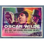 OSCAR WILDE (1960) - British UK quad film poster -