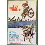 THE GREAT ESCAPE (1963) - US One Sheet movie poste